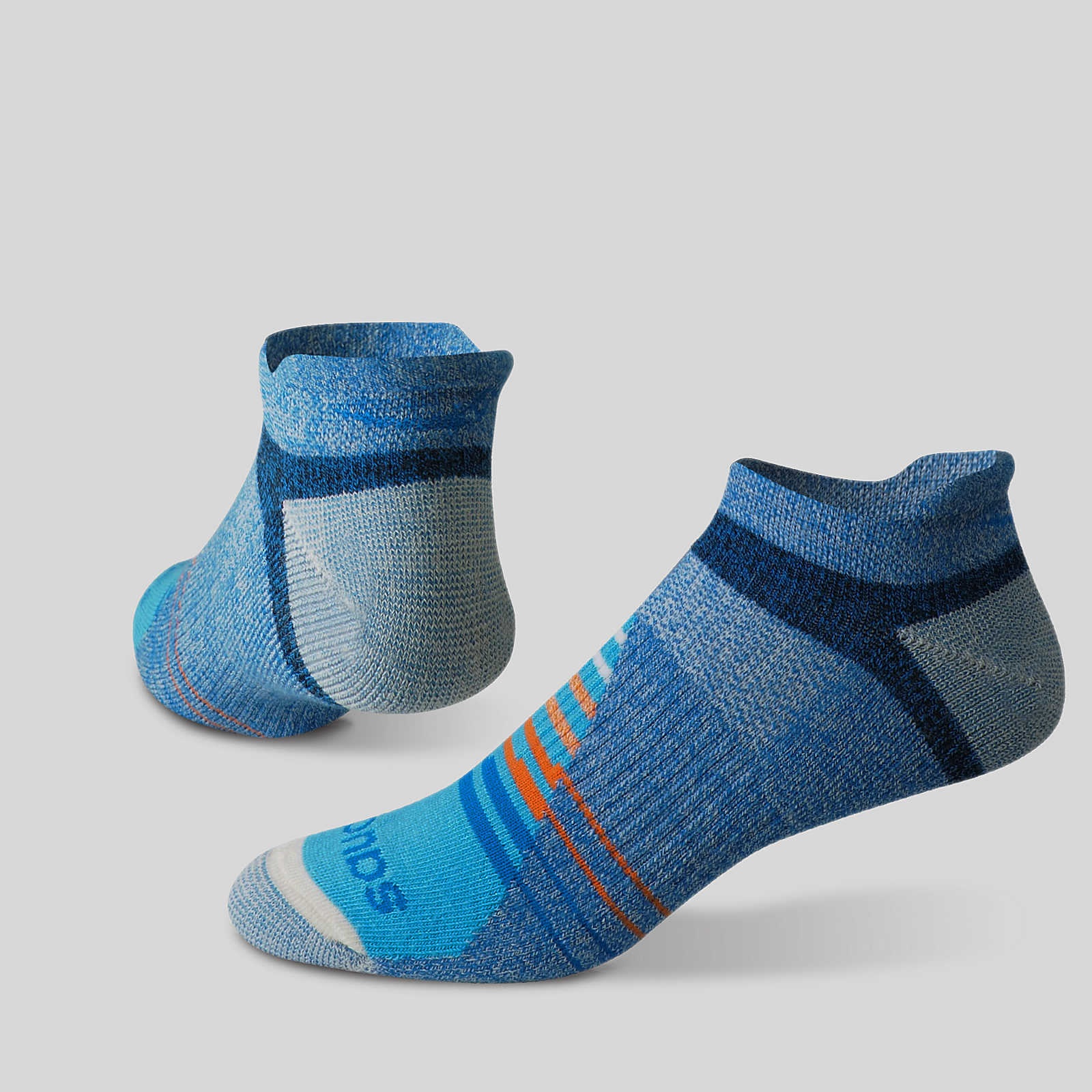 Inferno Merino Wool Blend No Show 3-Pack Sock - 2