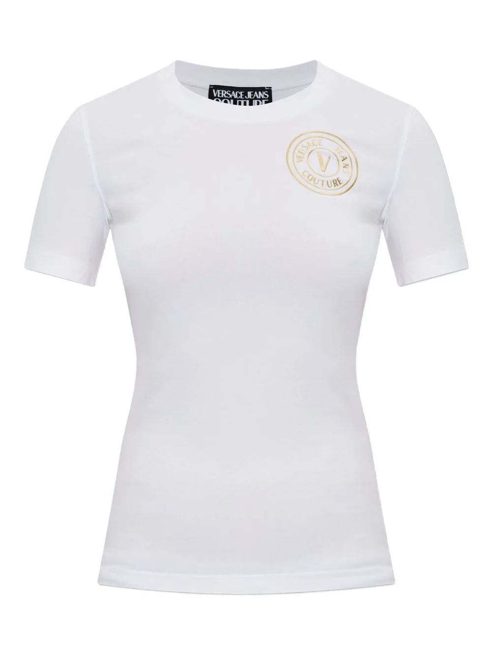 logo-embellished short-sleeved T-shirt - 1