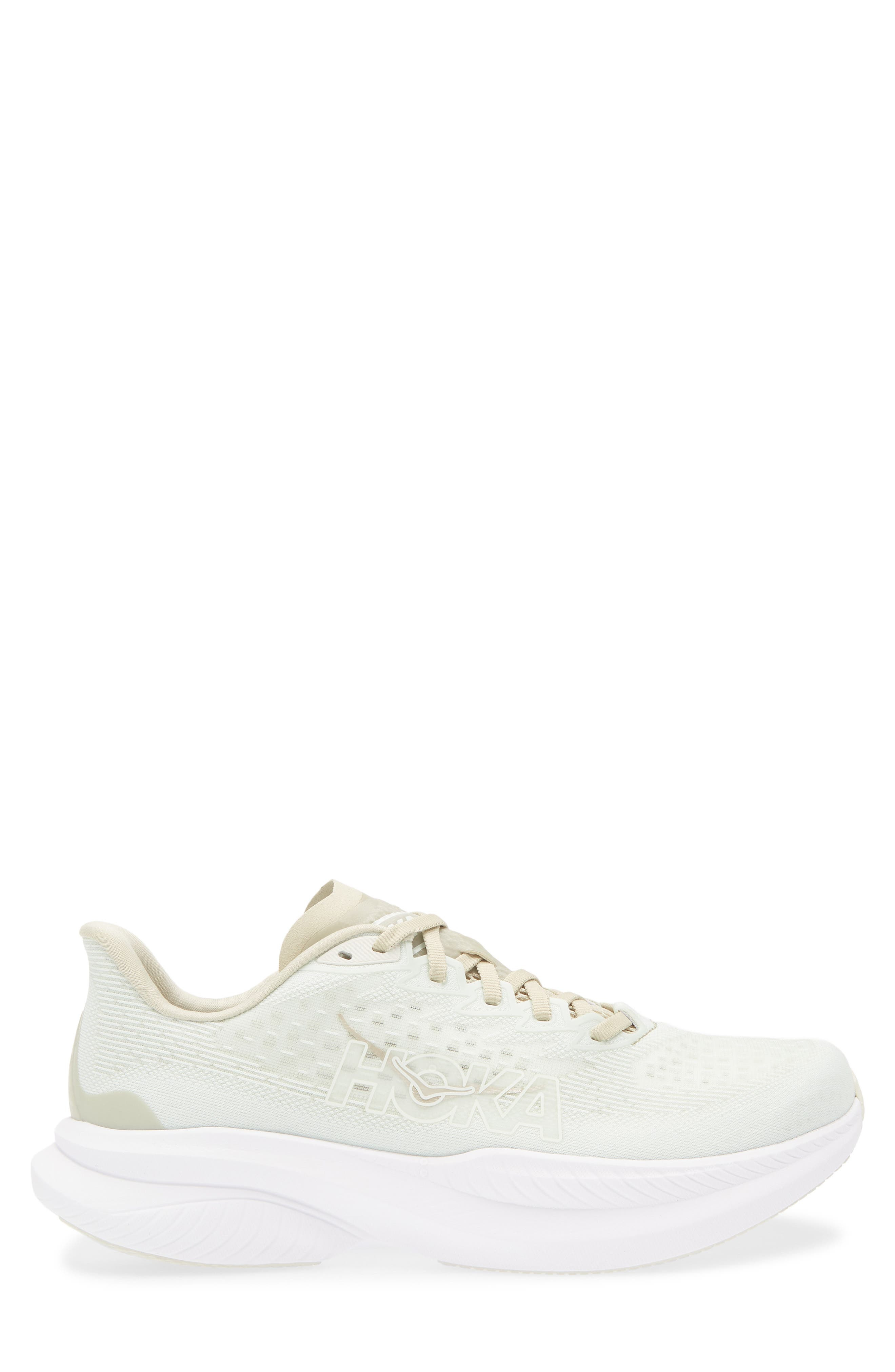 HOKA Mach 6 Running Shoe in Oyster Mushroom /Truffle Salt at Nordstrom - 3