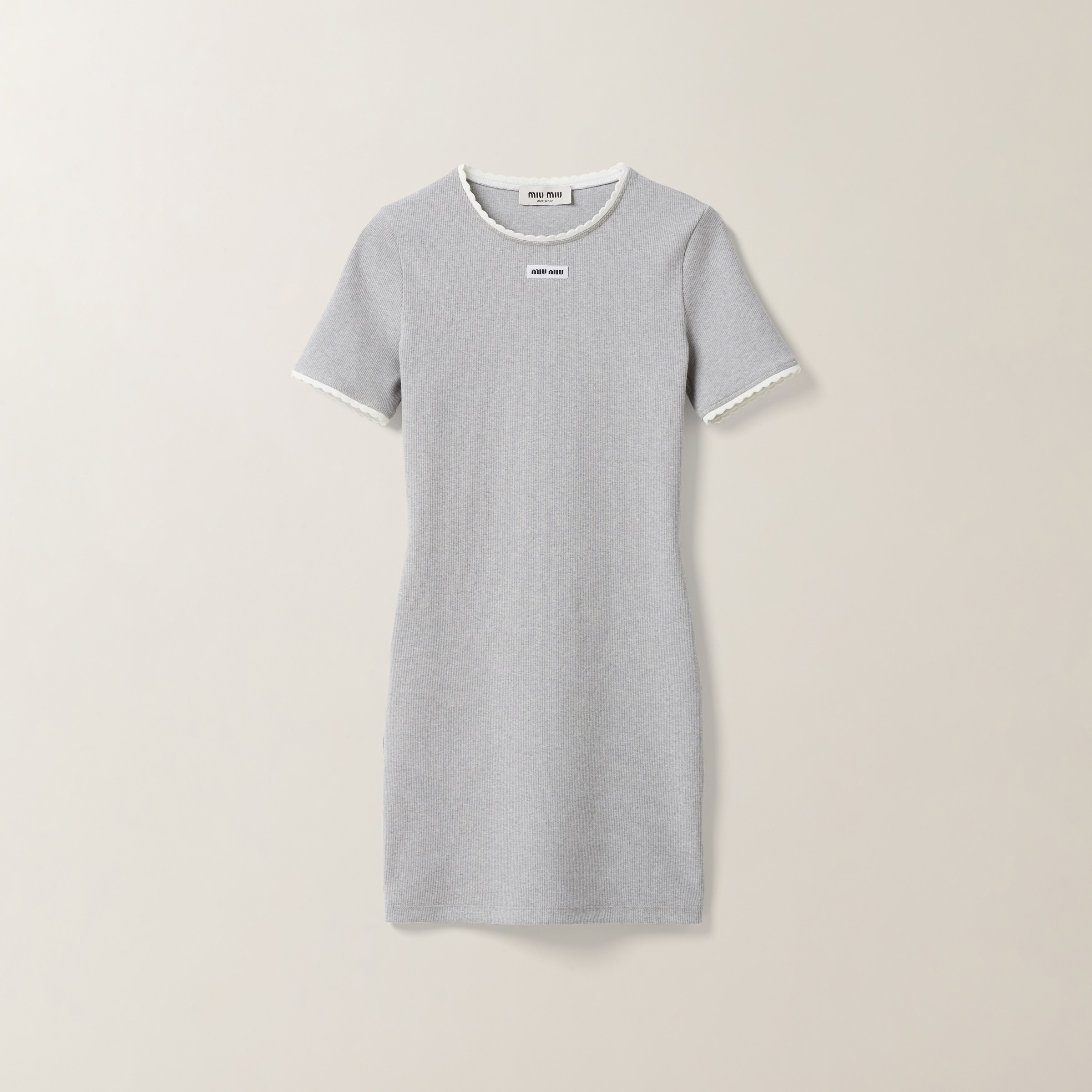 Cotton mini-dress - 1