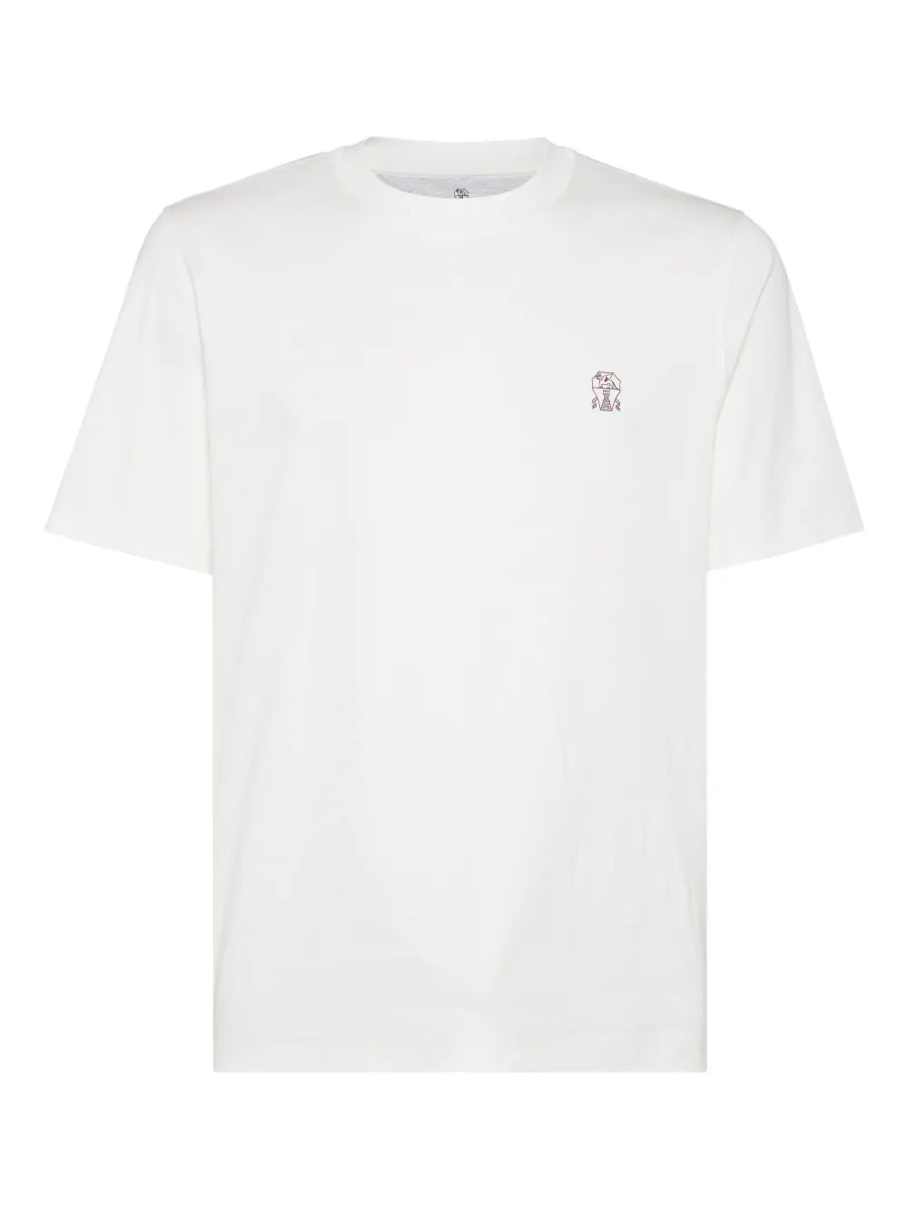 Brunello Cucinelli Men Printed Logo T-Shirt - 1