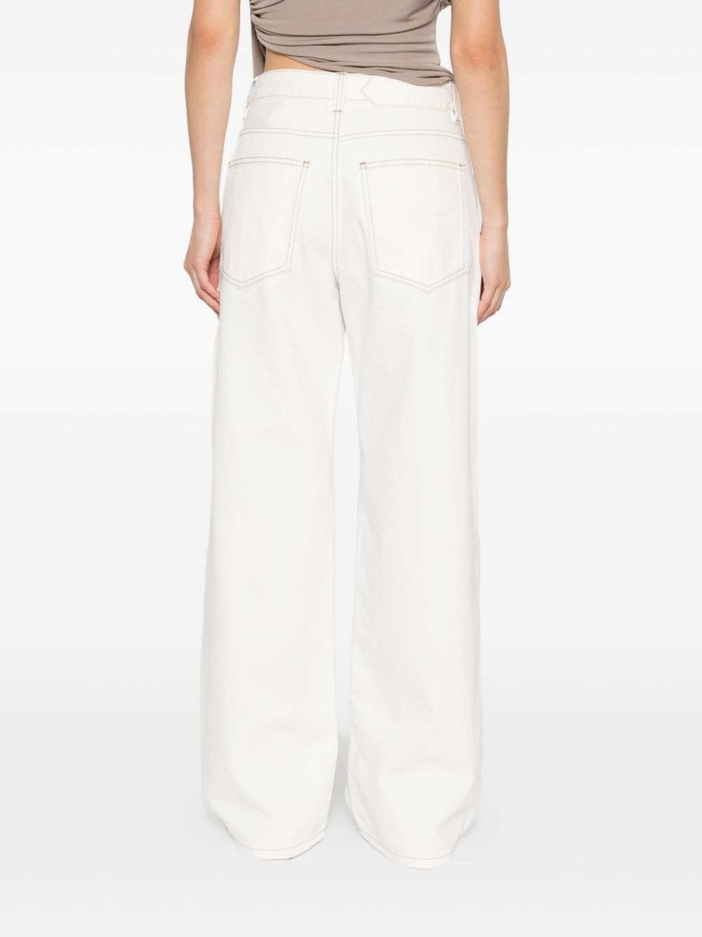 Le De-Nimes wide-leg jeans - 4