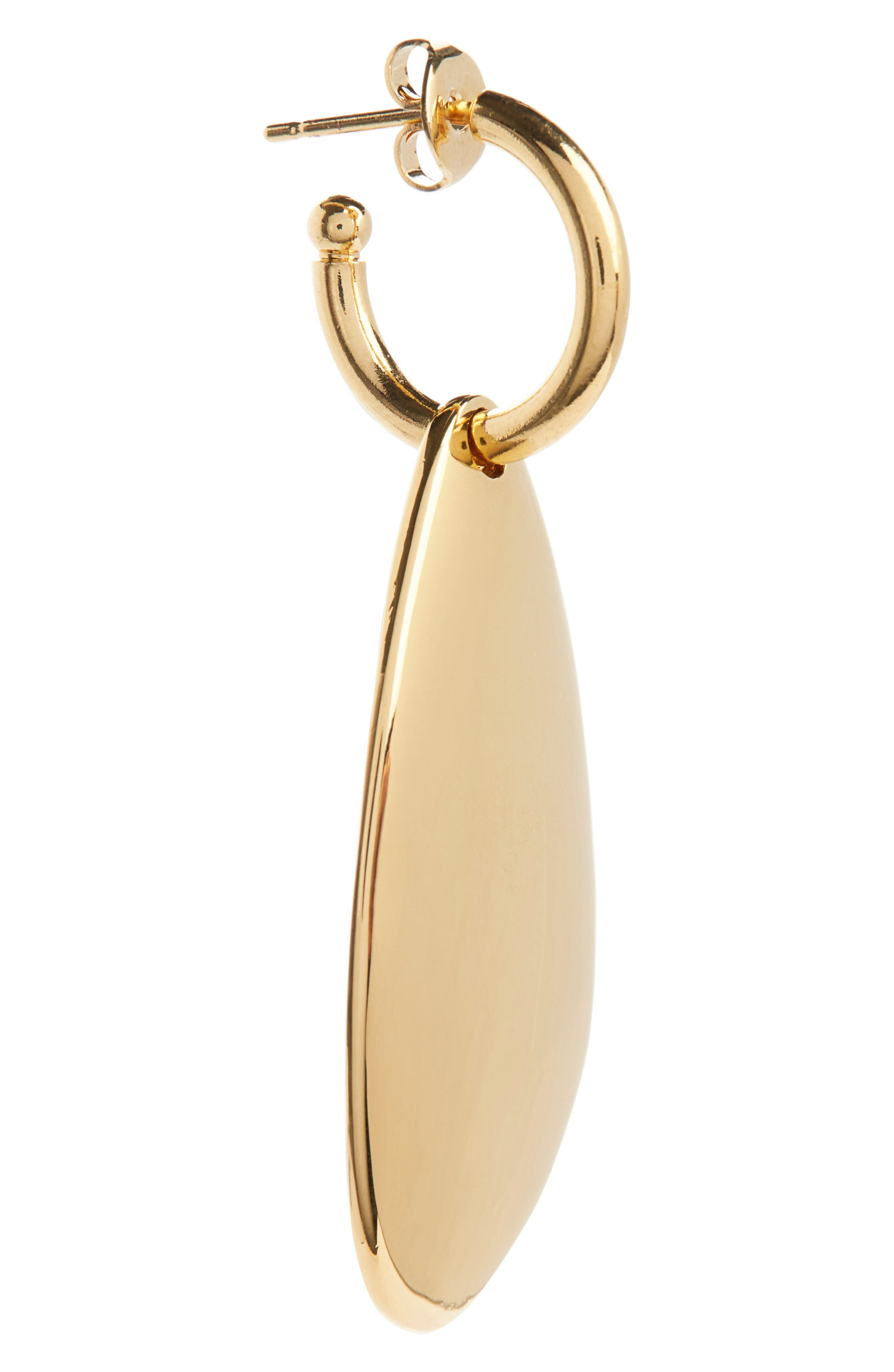 Isabel Marant Ella Drop Huggie Hoop Earrings in Dore at Nordstrom - 3