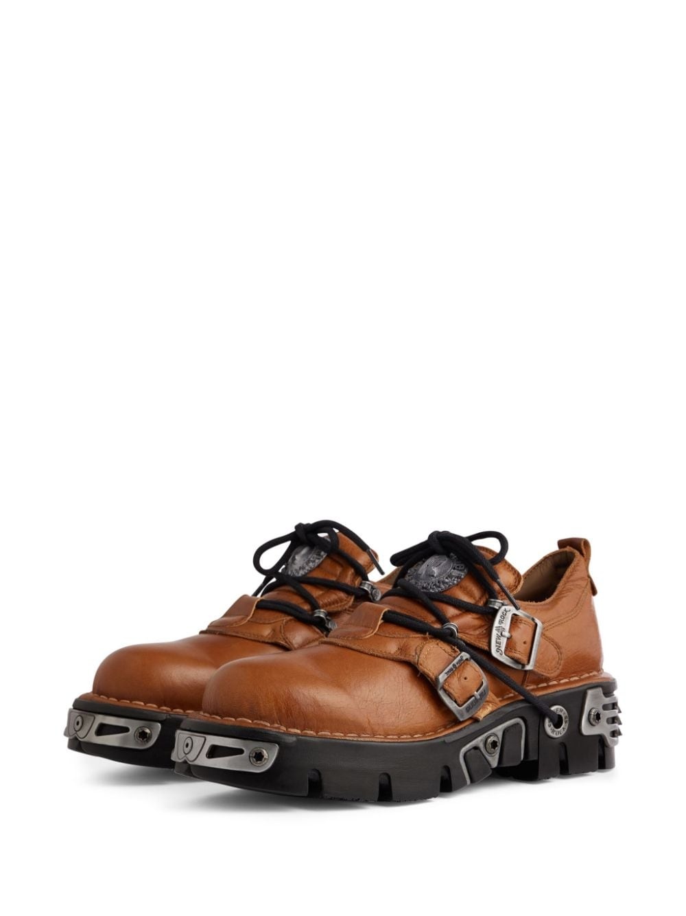 x New Rock leather boots - 4