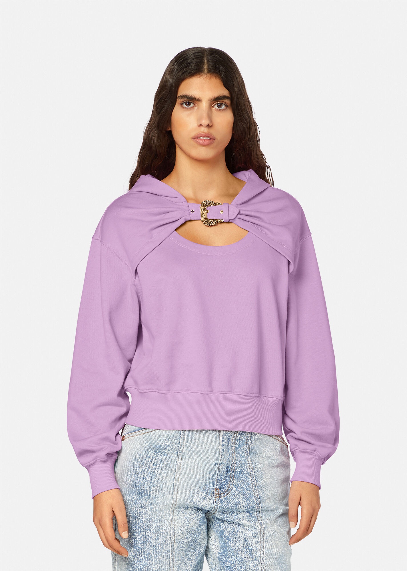 Baroque Buckle Hoodie - 3