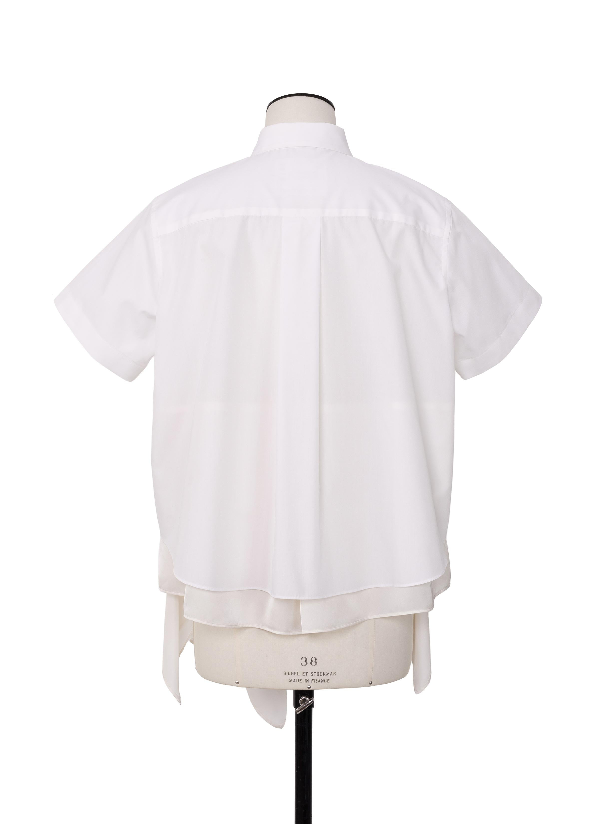 Poplin x Satin Shirt - 3
