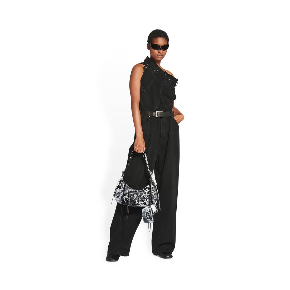 le cagole small shoulder bag graffiti - 2