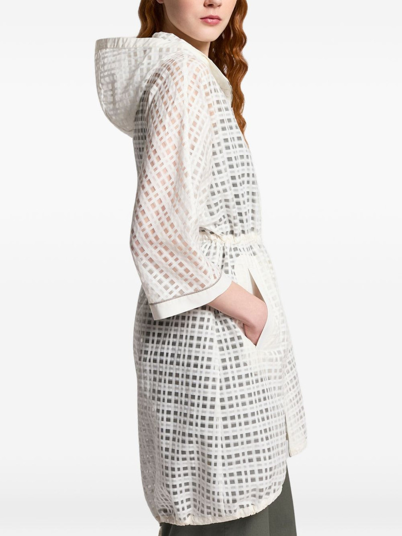 hooded grid coat 3