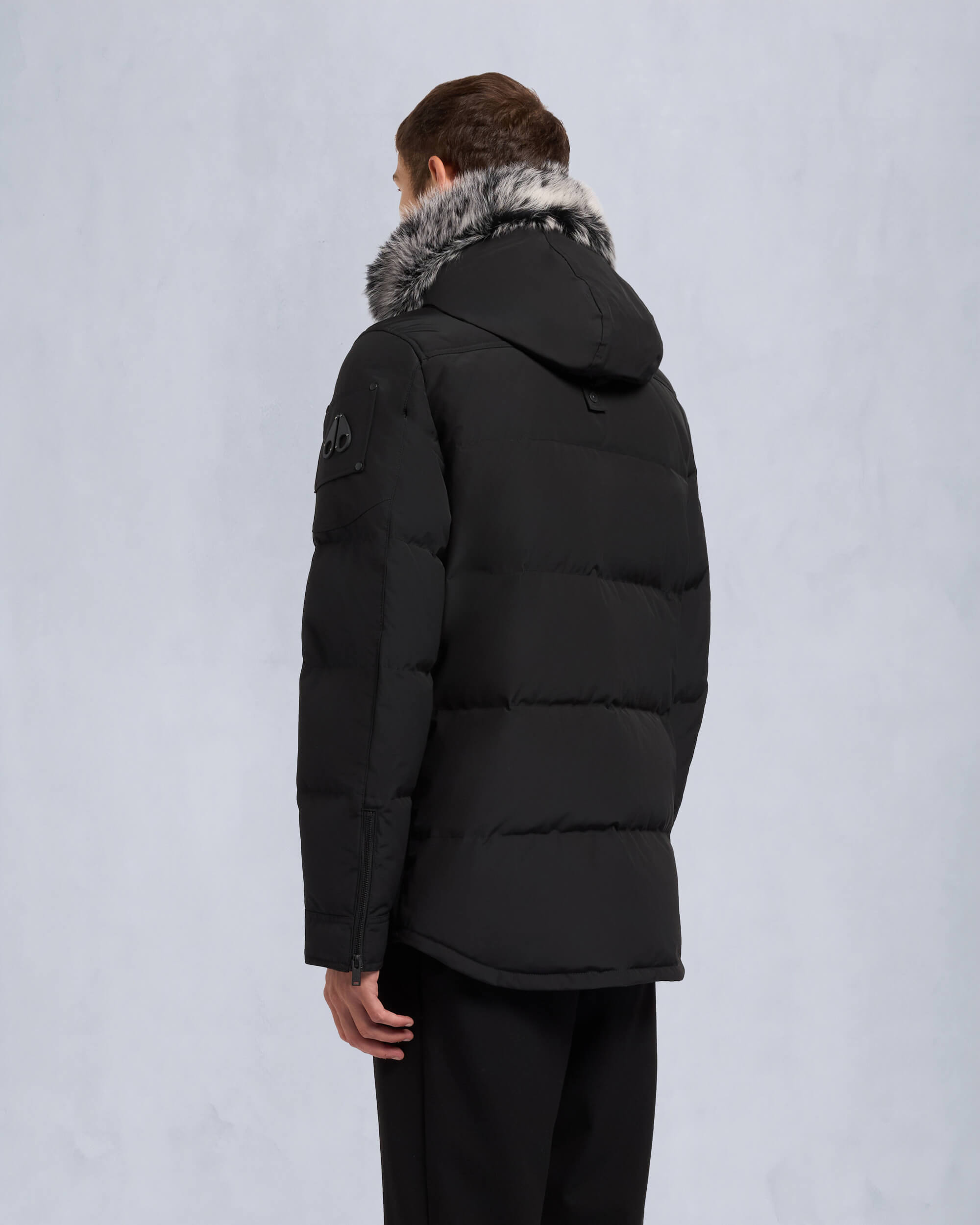 ONYX ROUND ISLAND SHEARLING DOWN JACKET - 4