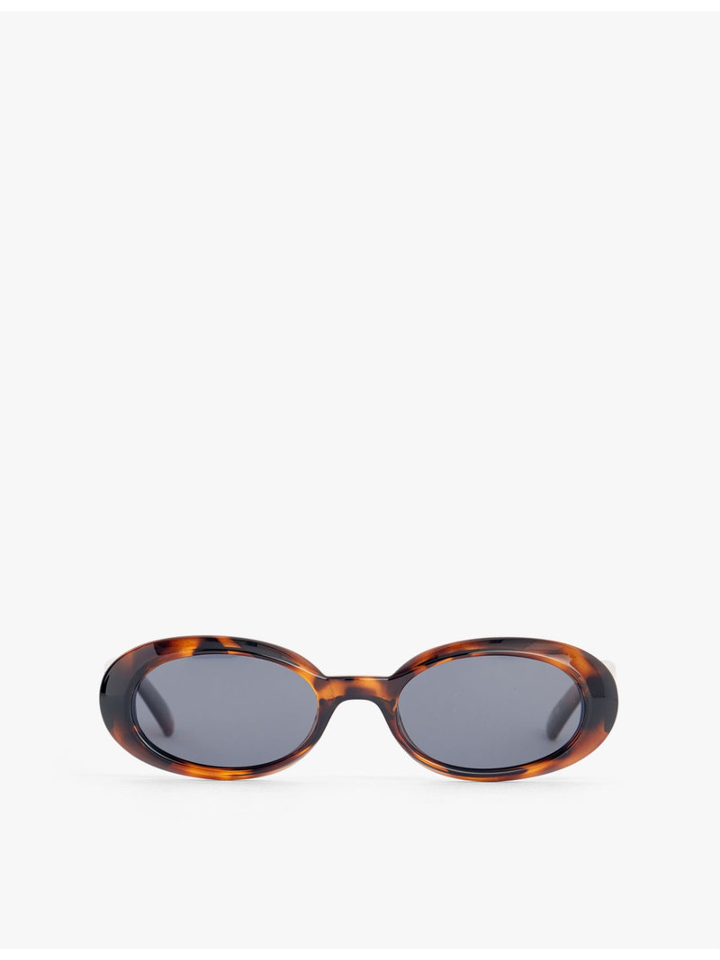 Work It oval-frame polycarbonate sunglasses 1