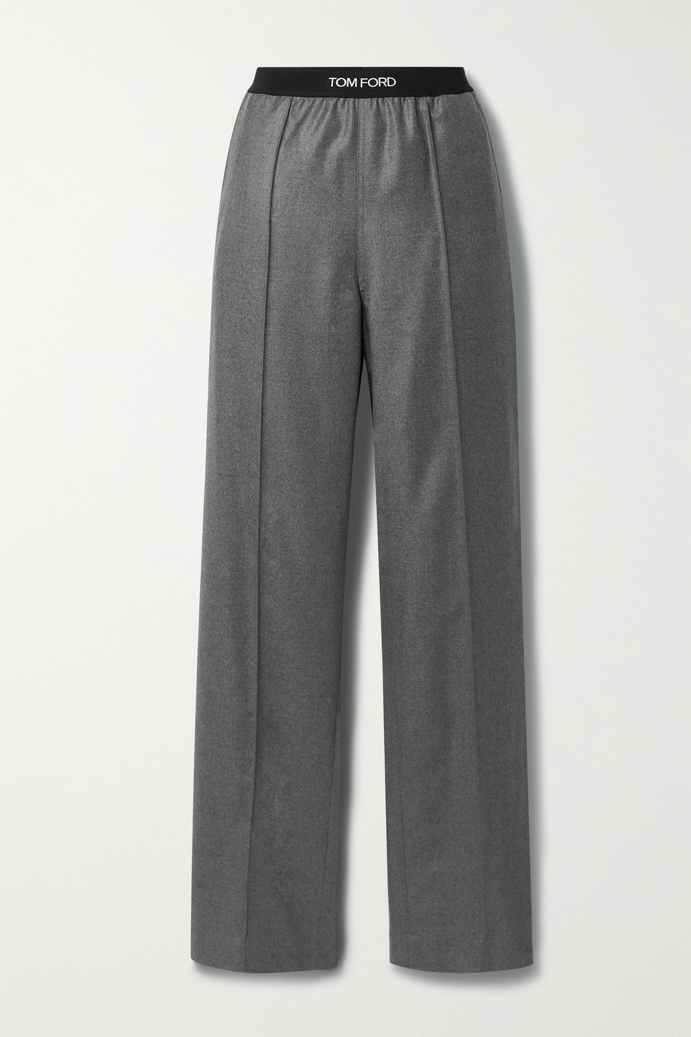 Cashmere-twill pants - 1