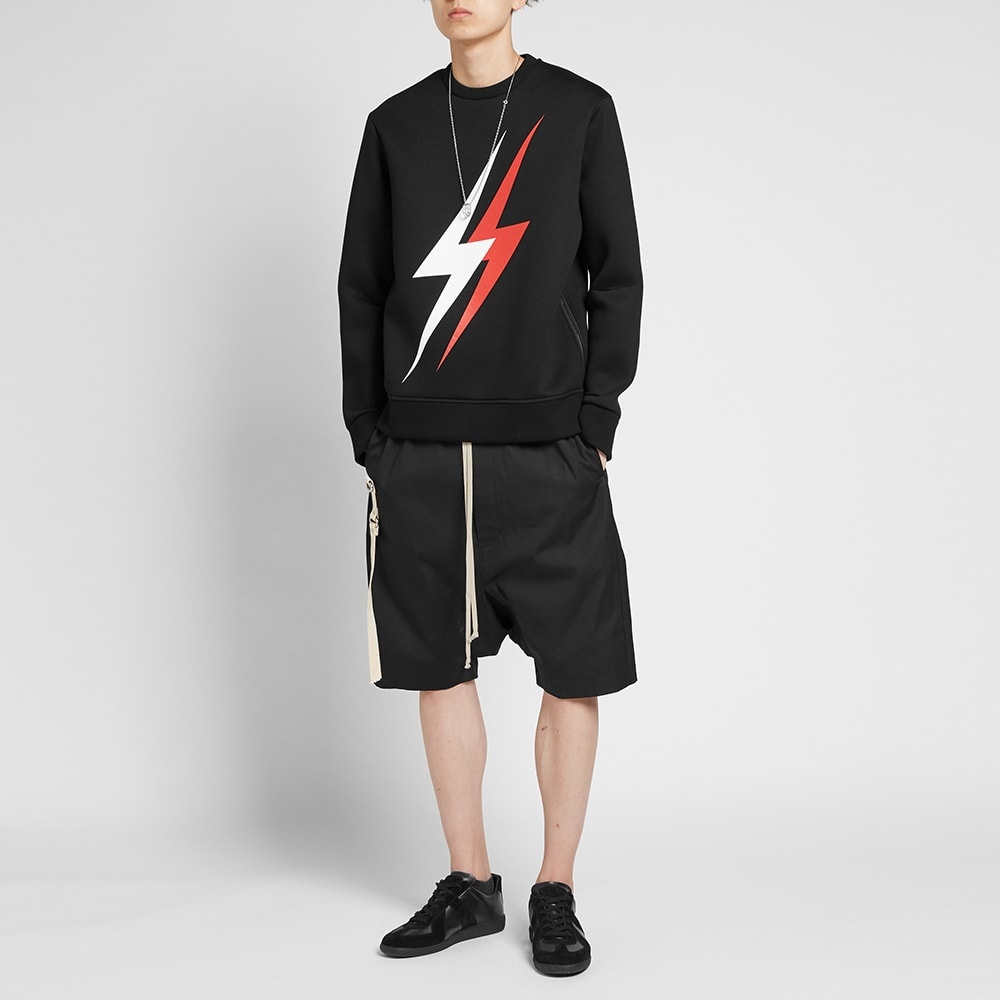 Neil Barrett Large 3D Lightning Bolt Sweat - 7