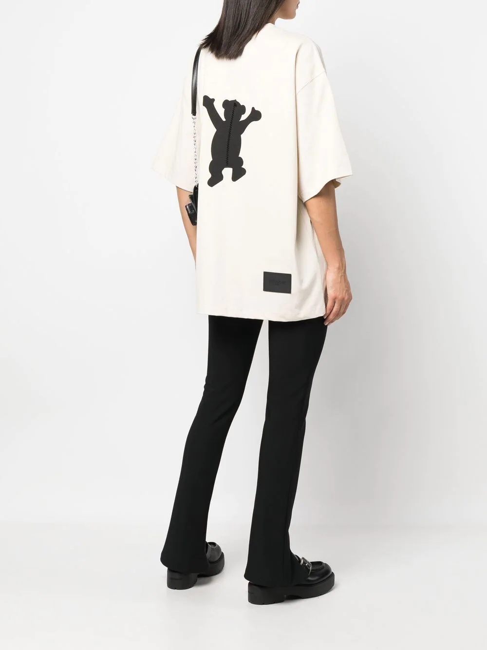 We11done Teddy bear-print T-shirt | REVERSIBLE