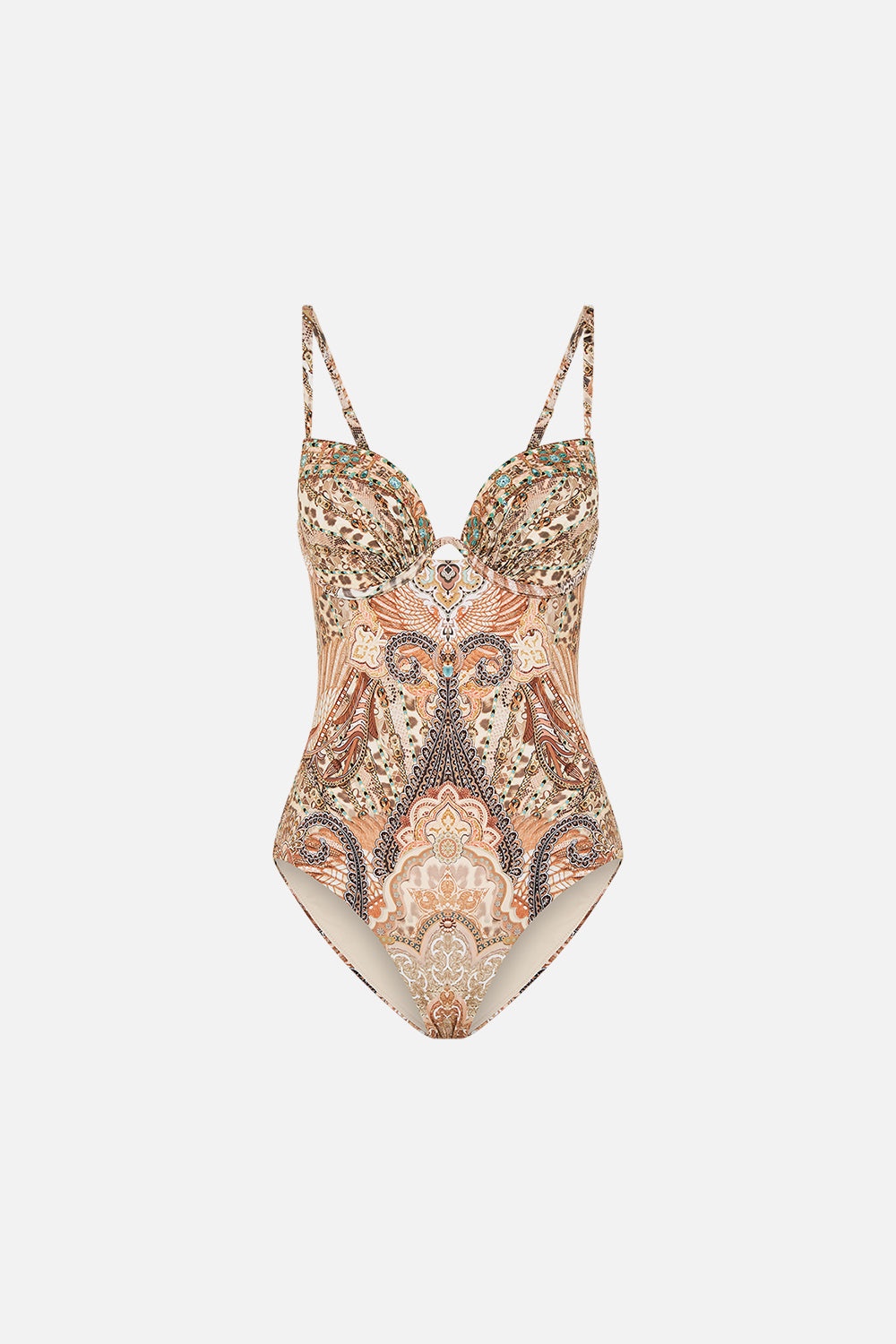 CONTINUOUS WIRE MOULDED BRA ONE PIECE - 1