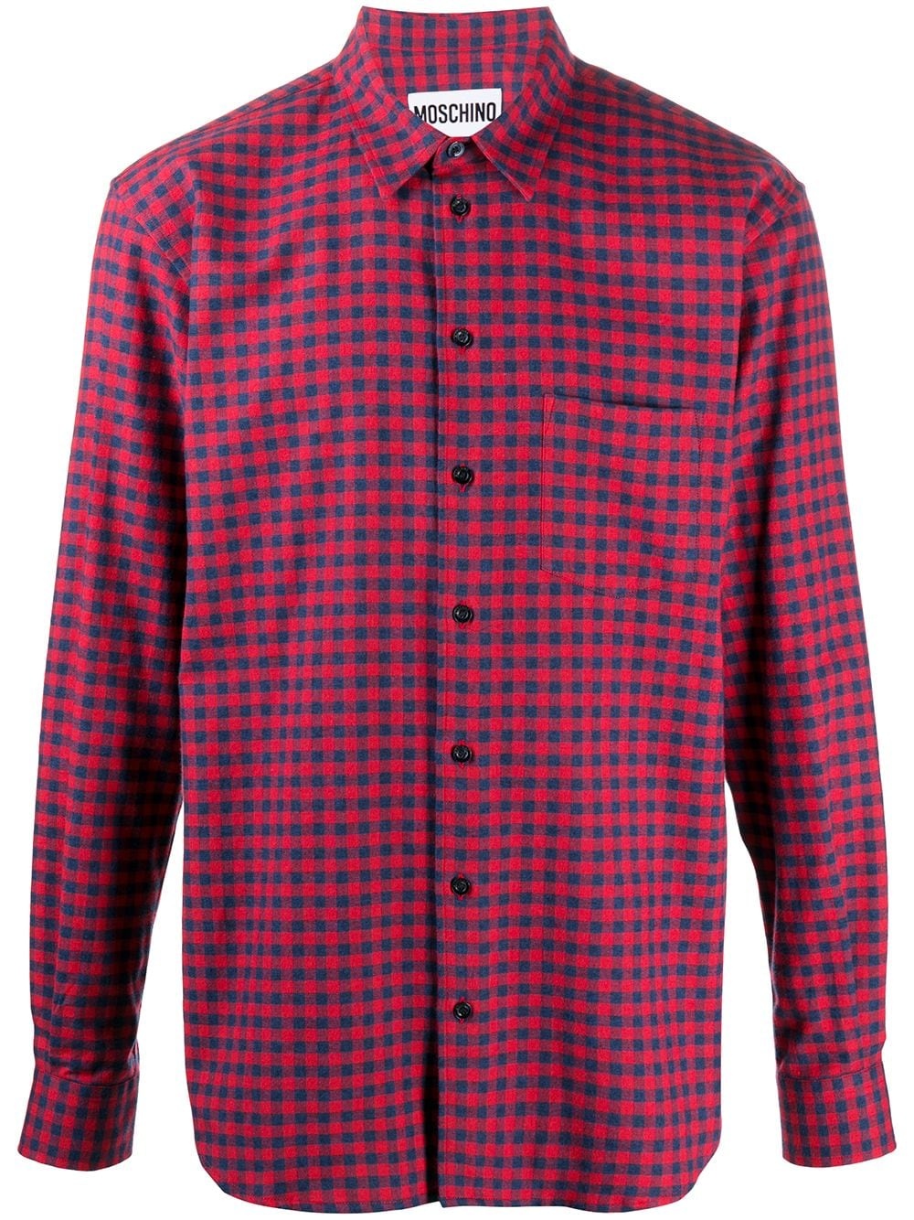 tartan checked shirt - 1