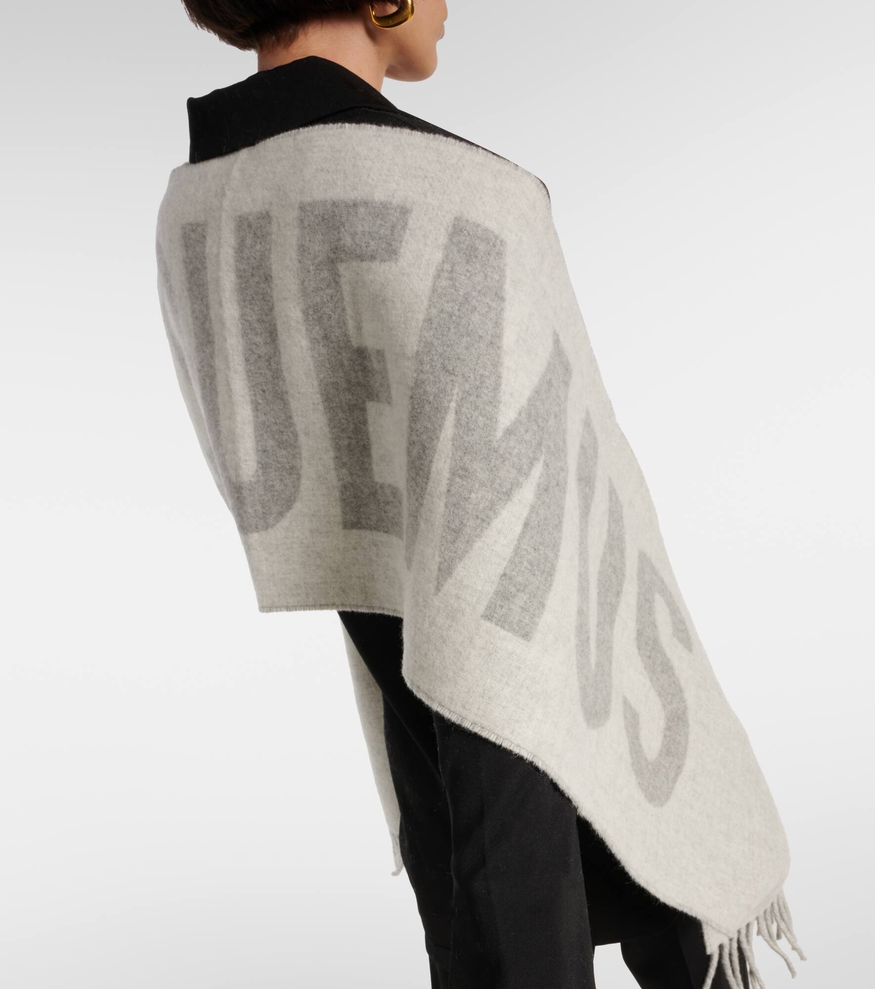 L'écharpe Jacquemus virgin wool scarf - 6