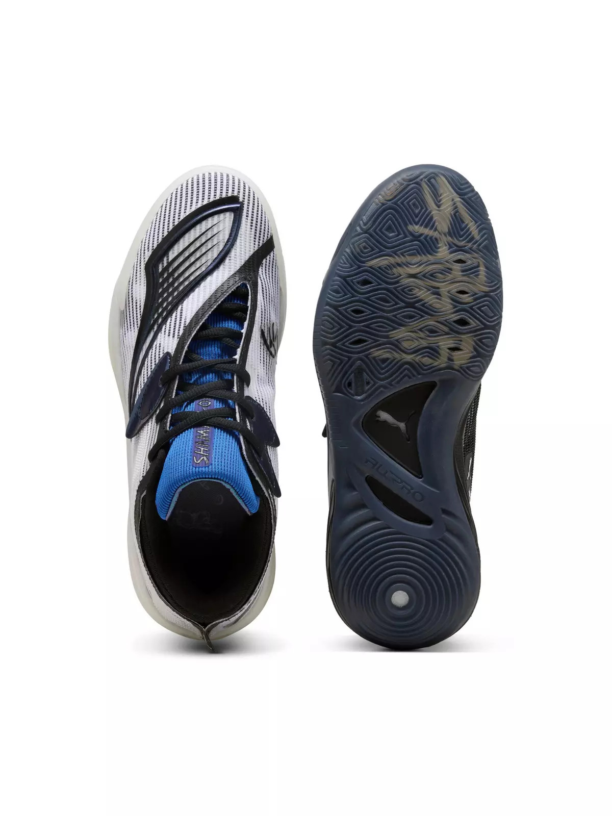 PUMA All-Pro NITRO 2 Shammgod "PUMA White/PUMA Black" Men's Basketball Shoe - 4