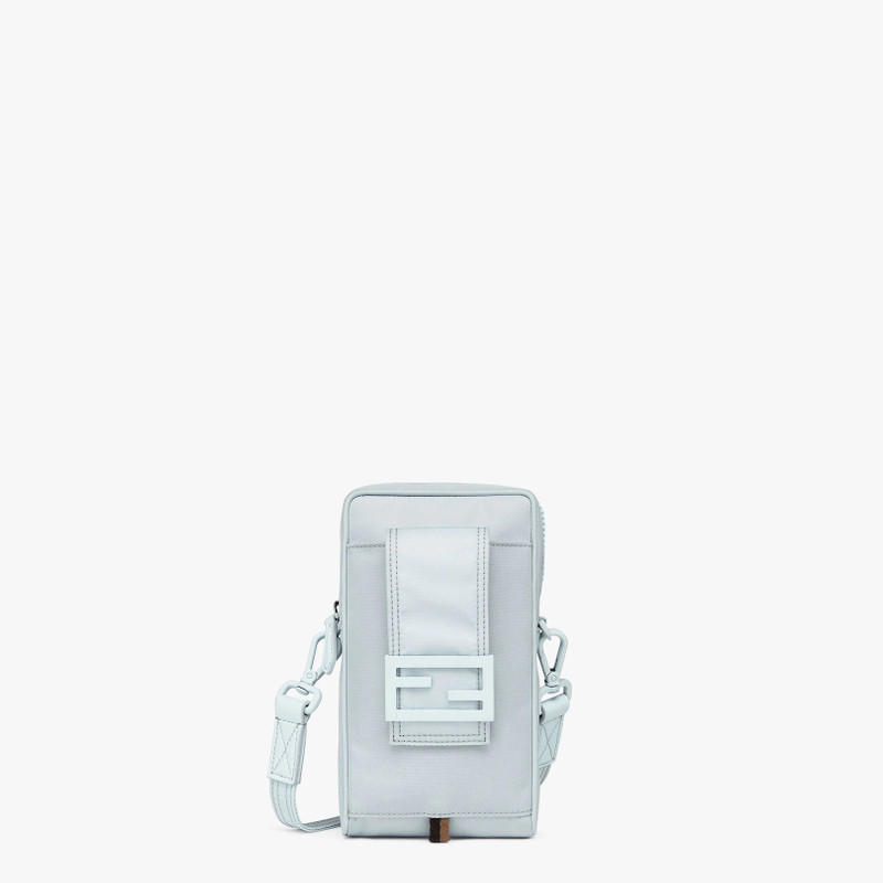 Light blue nylon mobile phone holder - 1