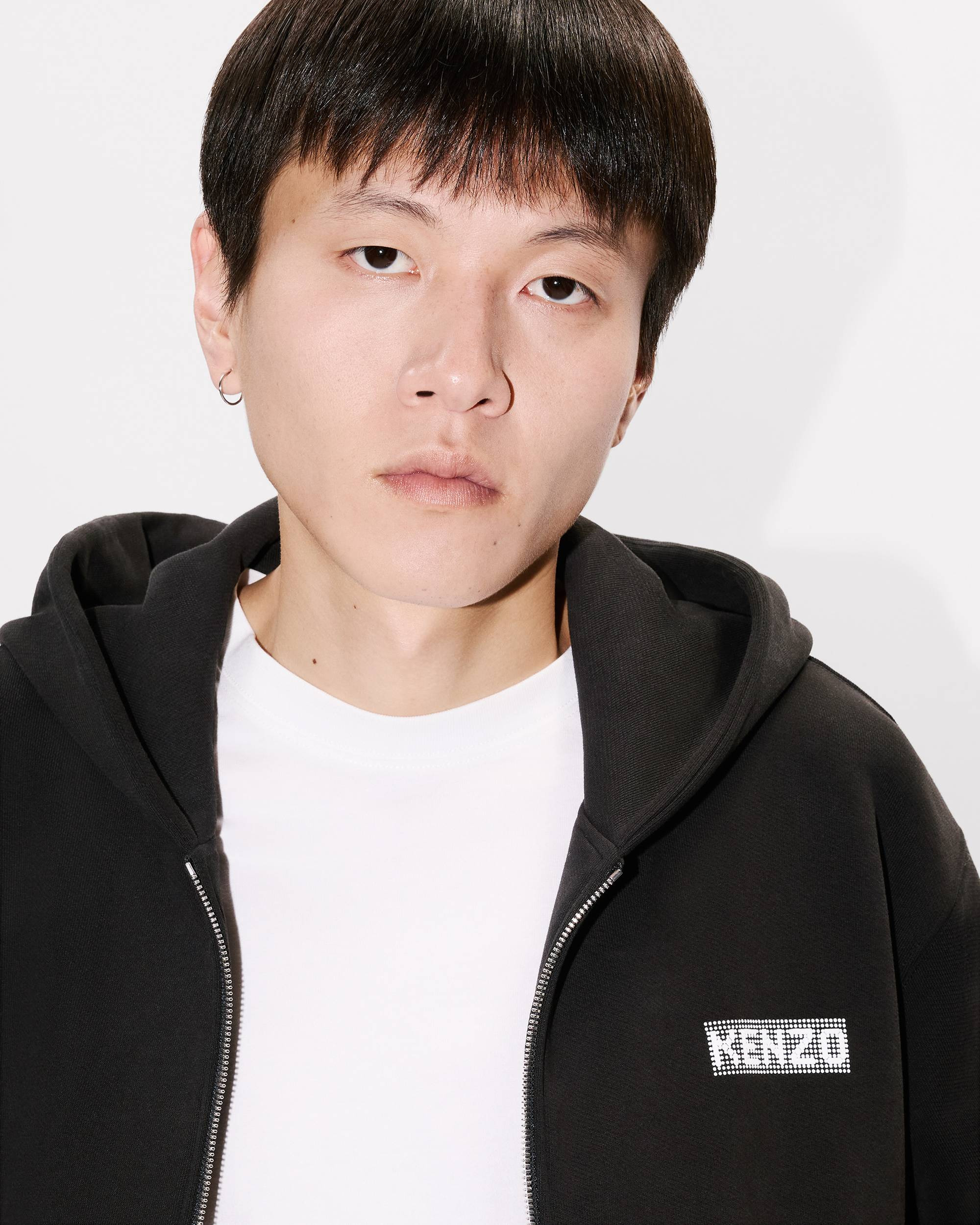 'KENZO City' full-zip hoodie in cotton - 6
