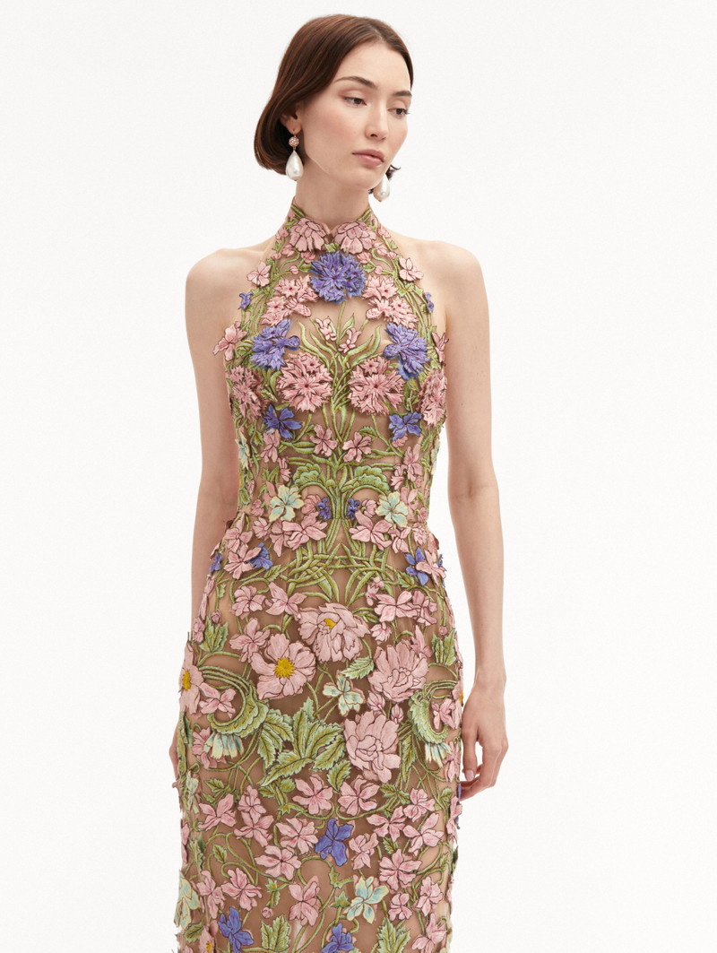 ART NOUVEAU THREADWORK GOWN 5