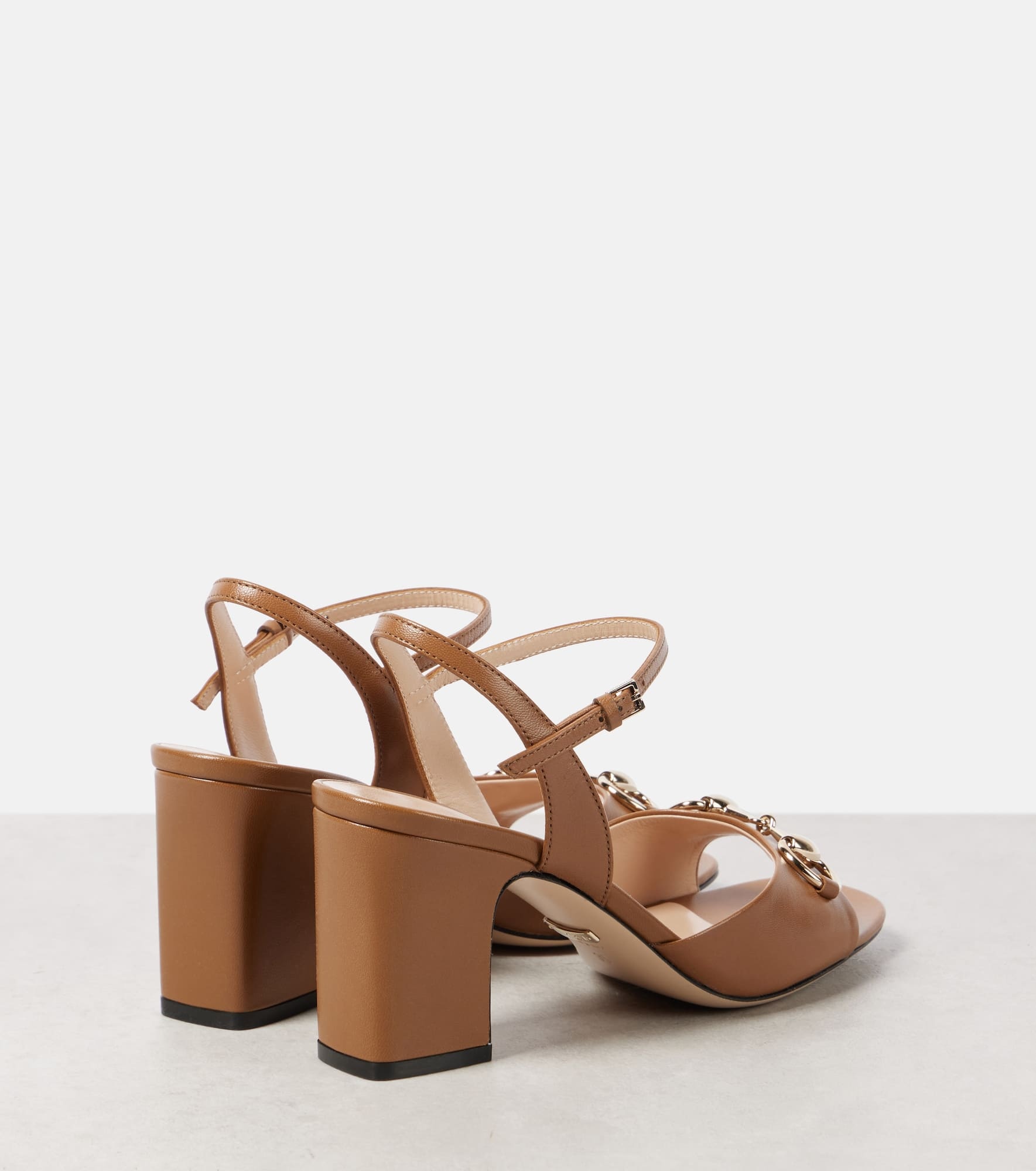 Lady Horsebit 75 leather sandals - 2