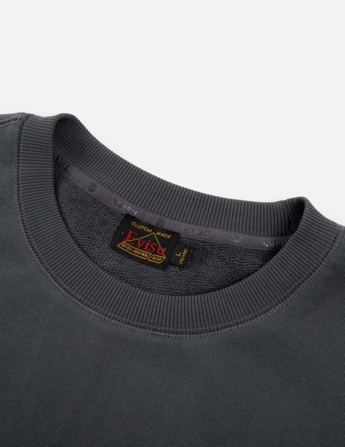 DEER AND CLOUD-PATTERN LOGO PRINT LOOSE FIT SWEATSHIRT - 9