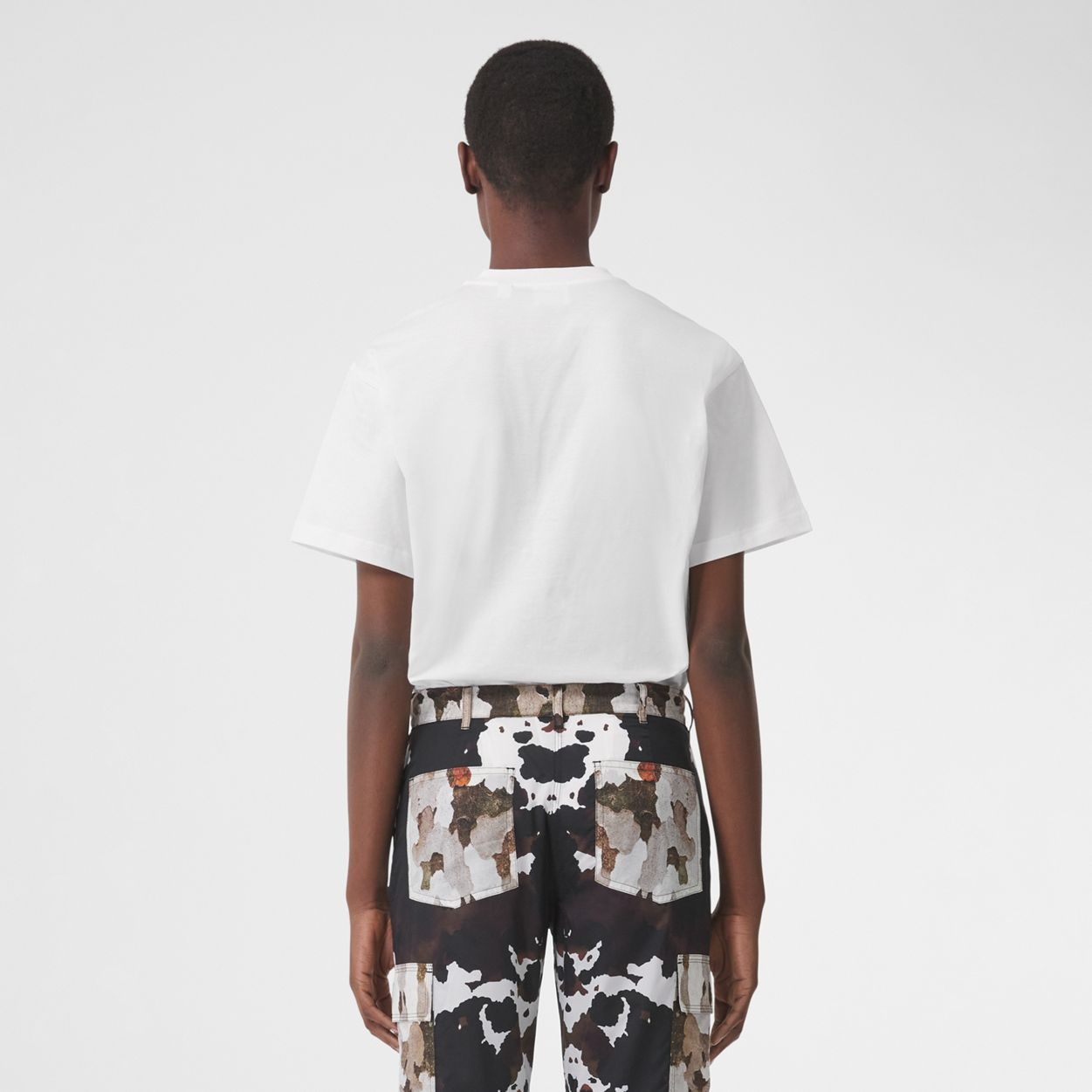 Logo Graphic Cotton Oversized T-shirt - 4