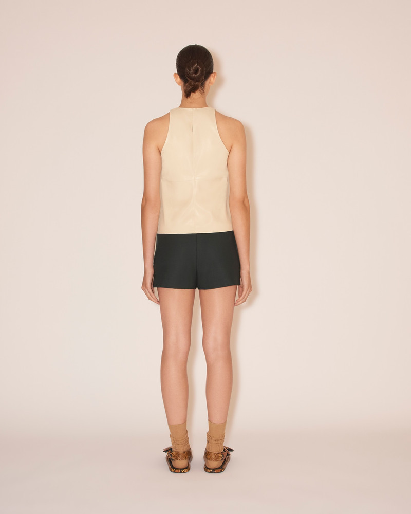 Nanushka SVANA - Wrap mini skirt - Pine green outlook