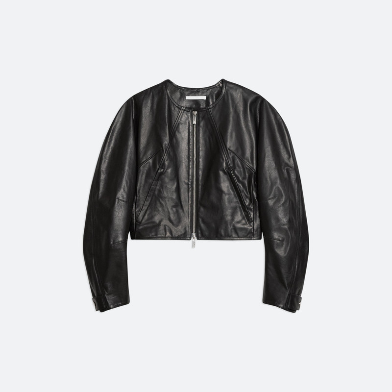 ARTICULATED LEATHER JACKET - 1