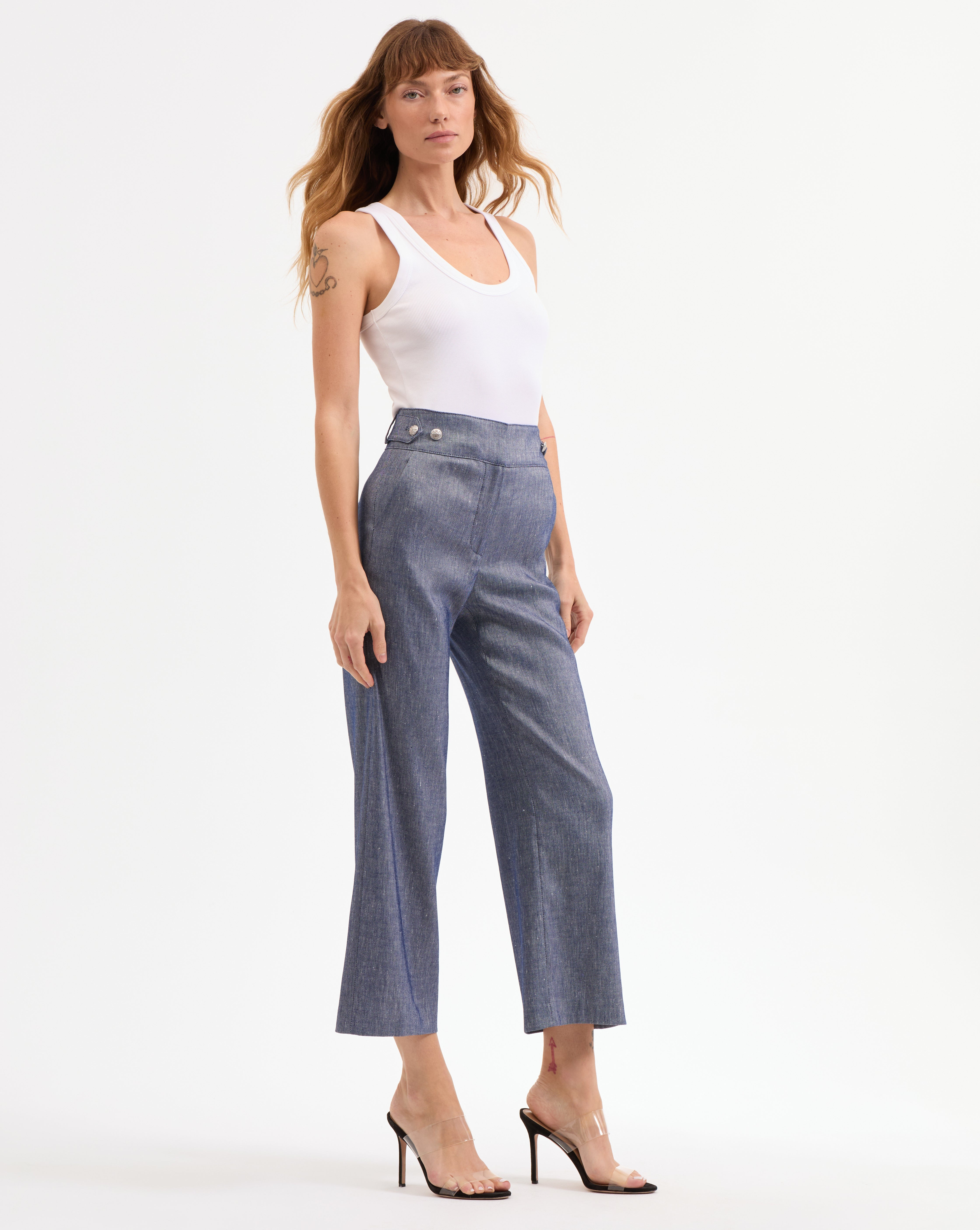 AUBRIE LINEN PANT - 4