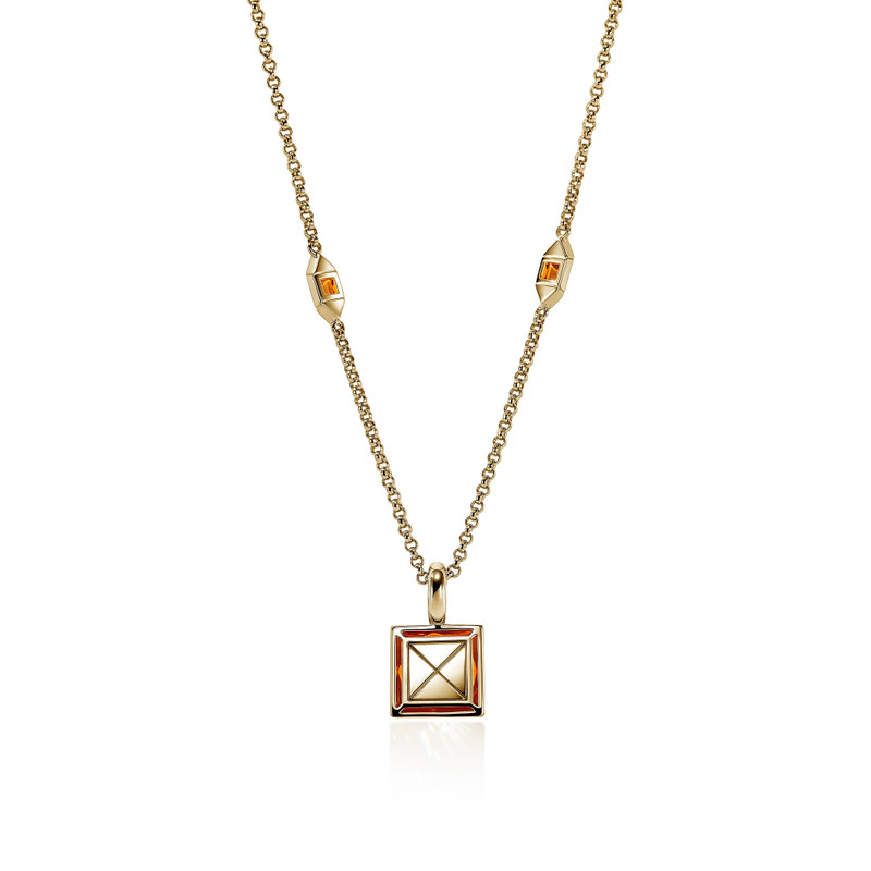 Artisan Series Icon Stud Pendant Necklace 4