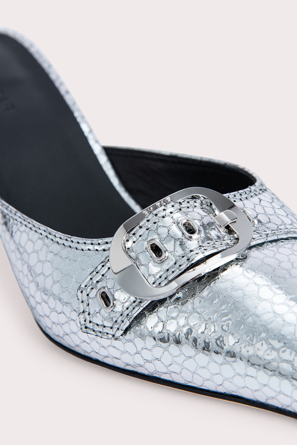 Evelyn Silver Flagstone Leather - 9
