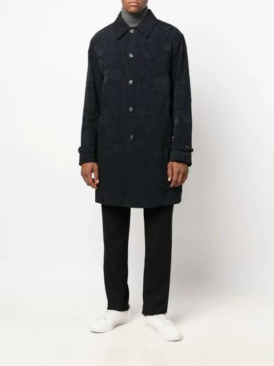 Etro single-breasted trench coat outlook