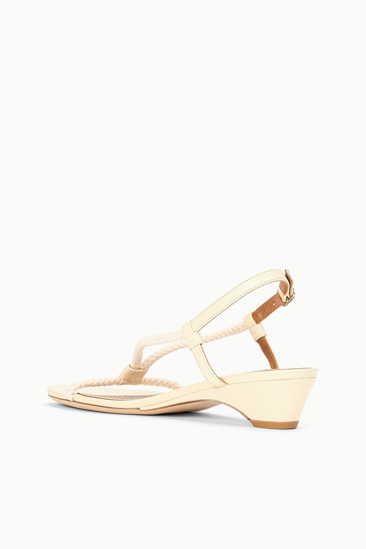 STAUD EDEN SANDAL CREAM - 5