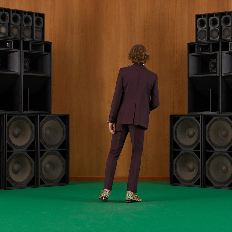 Mohair wool formal suit 3