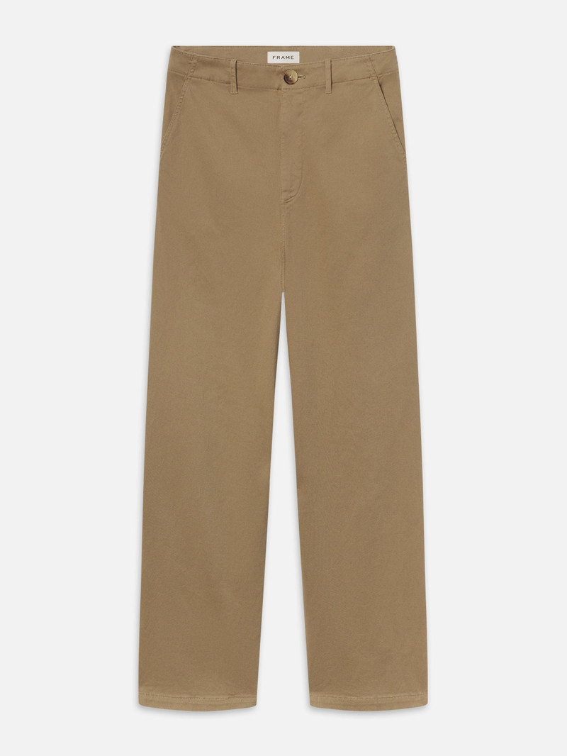 Cotton Chino Pants in French Beige 1