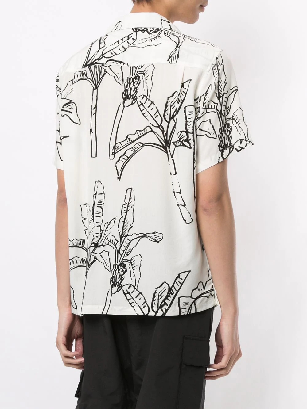 banana tree print shirt - 4