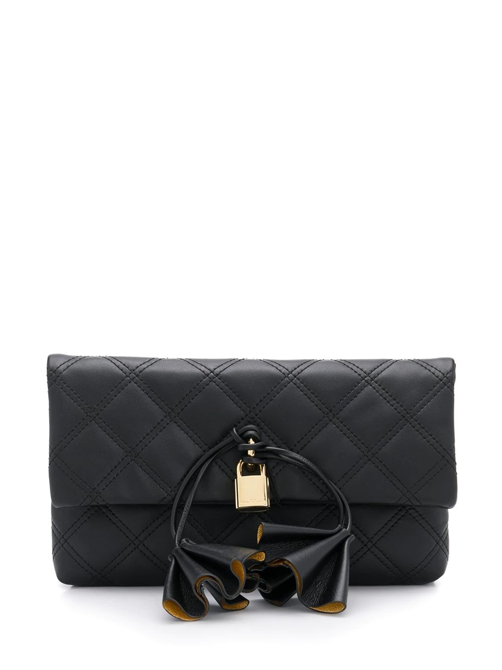 Sofia Loves padlock detail clutch bag - 1