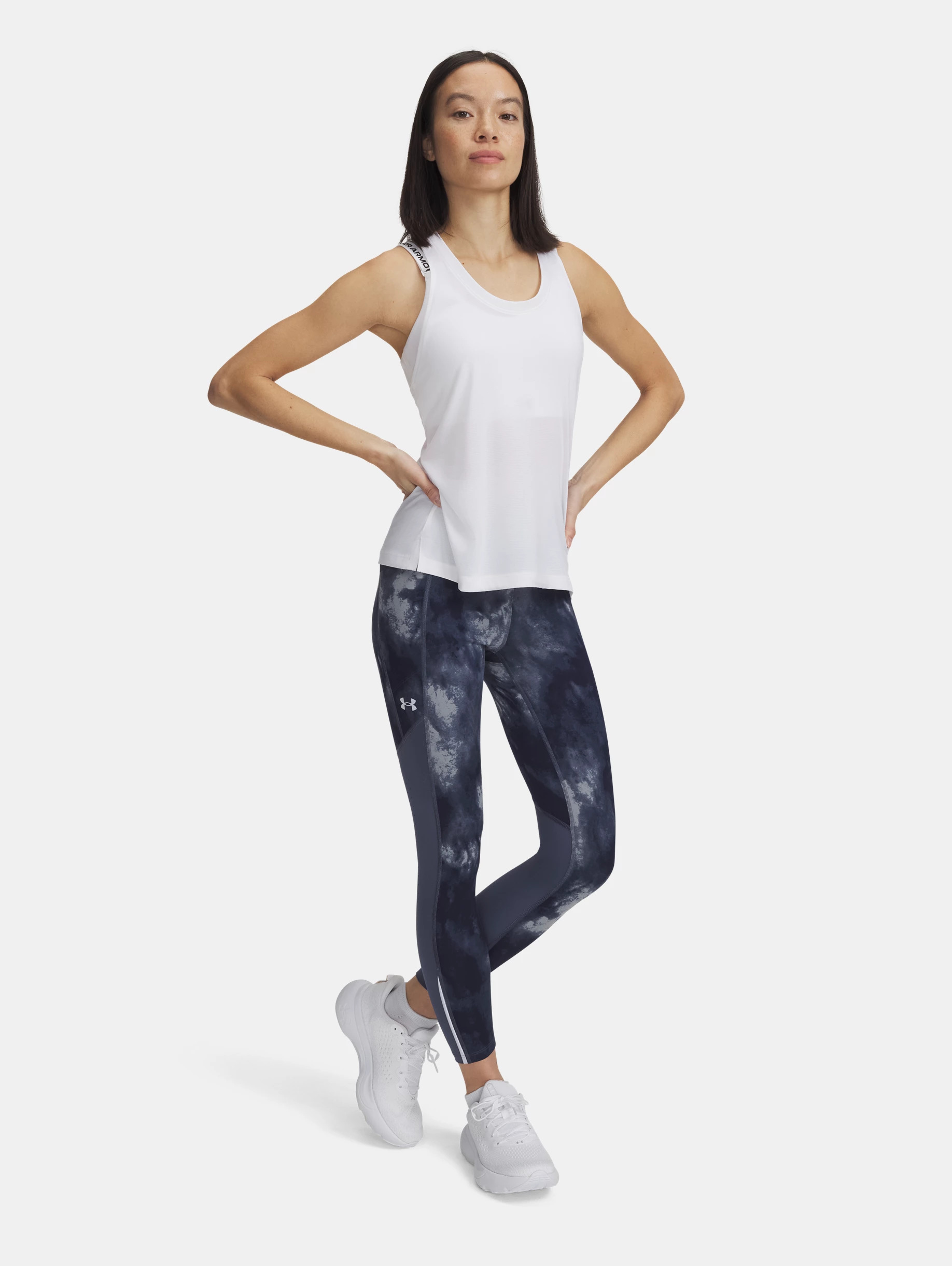 Women's UA Launch Printed Ankle Tights - 3