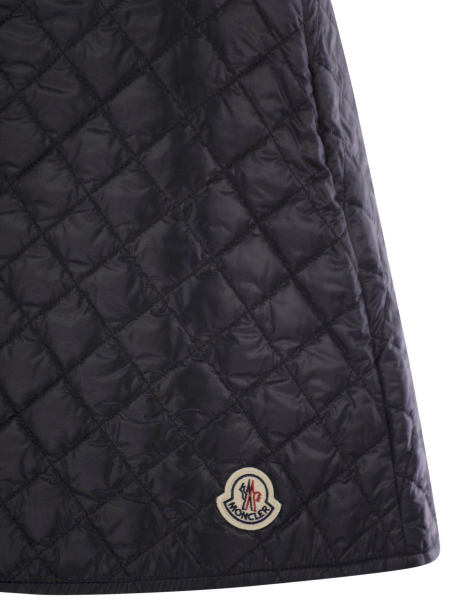 Moncler Women Diamond Quilted Miniskirt - 4
