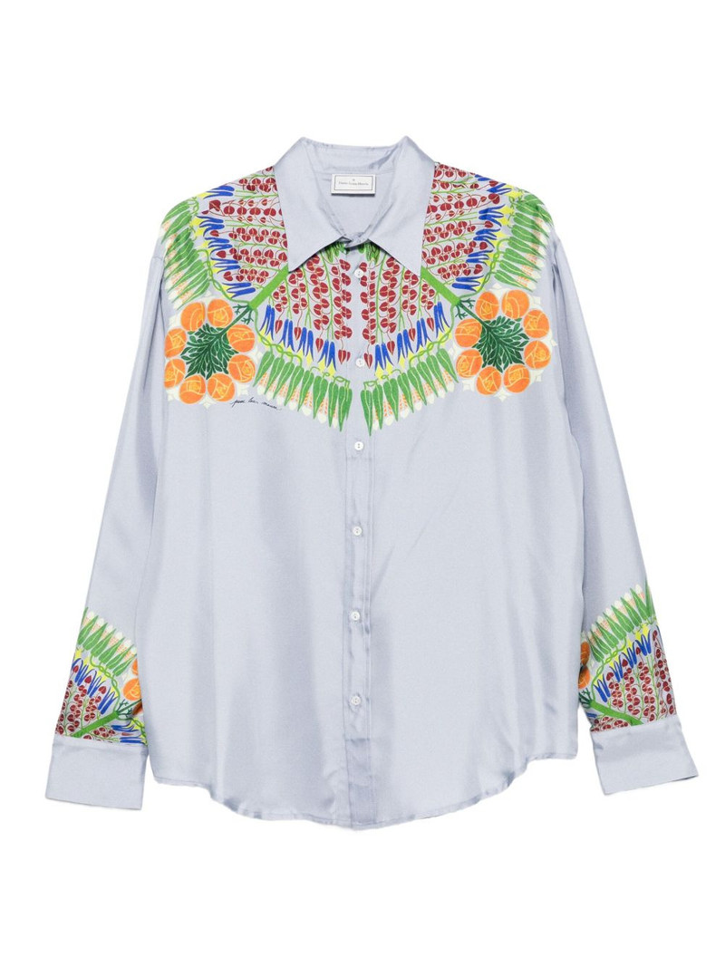 floral-print long-sleeve shirt 1
