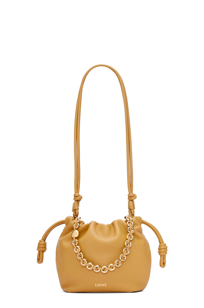 Mini Flamenco Purse bag in mellow nappa lambskin 9