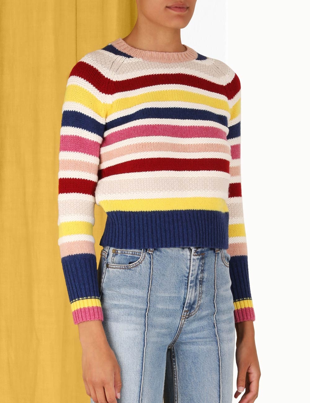 WONDERLAND STRIPED SWEATER - 5