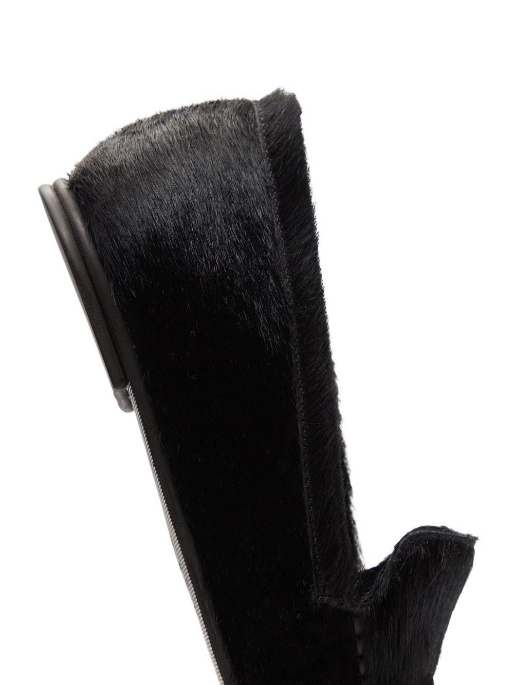 Glenn pony-effect loafers - 4