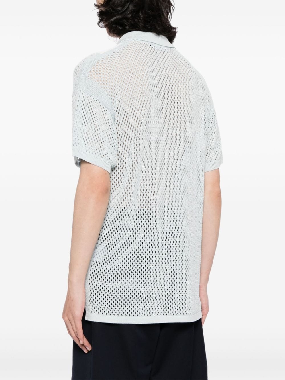 Castillo crochet-knit shirt - 4