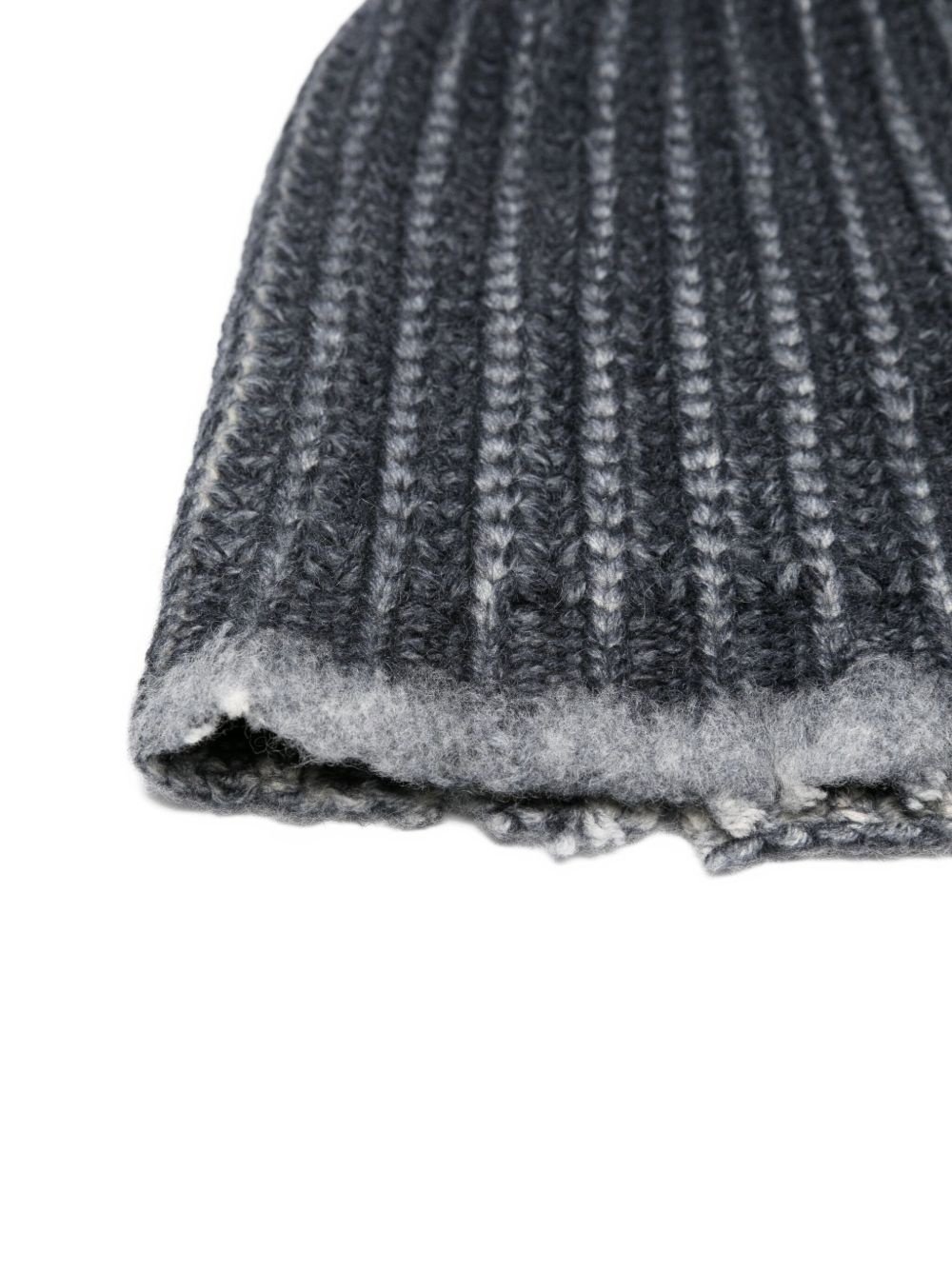 ribbed beanie - 2