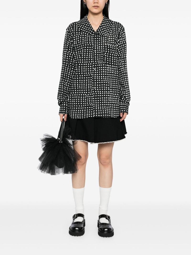 BLACK COMME des GARÇONS Filip Pagowski polka-dot shirt outlook