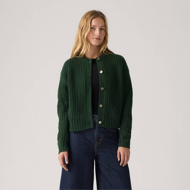LUNA SHELL BUTTON CARDIGAN 2