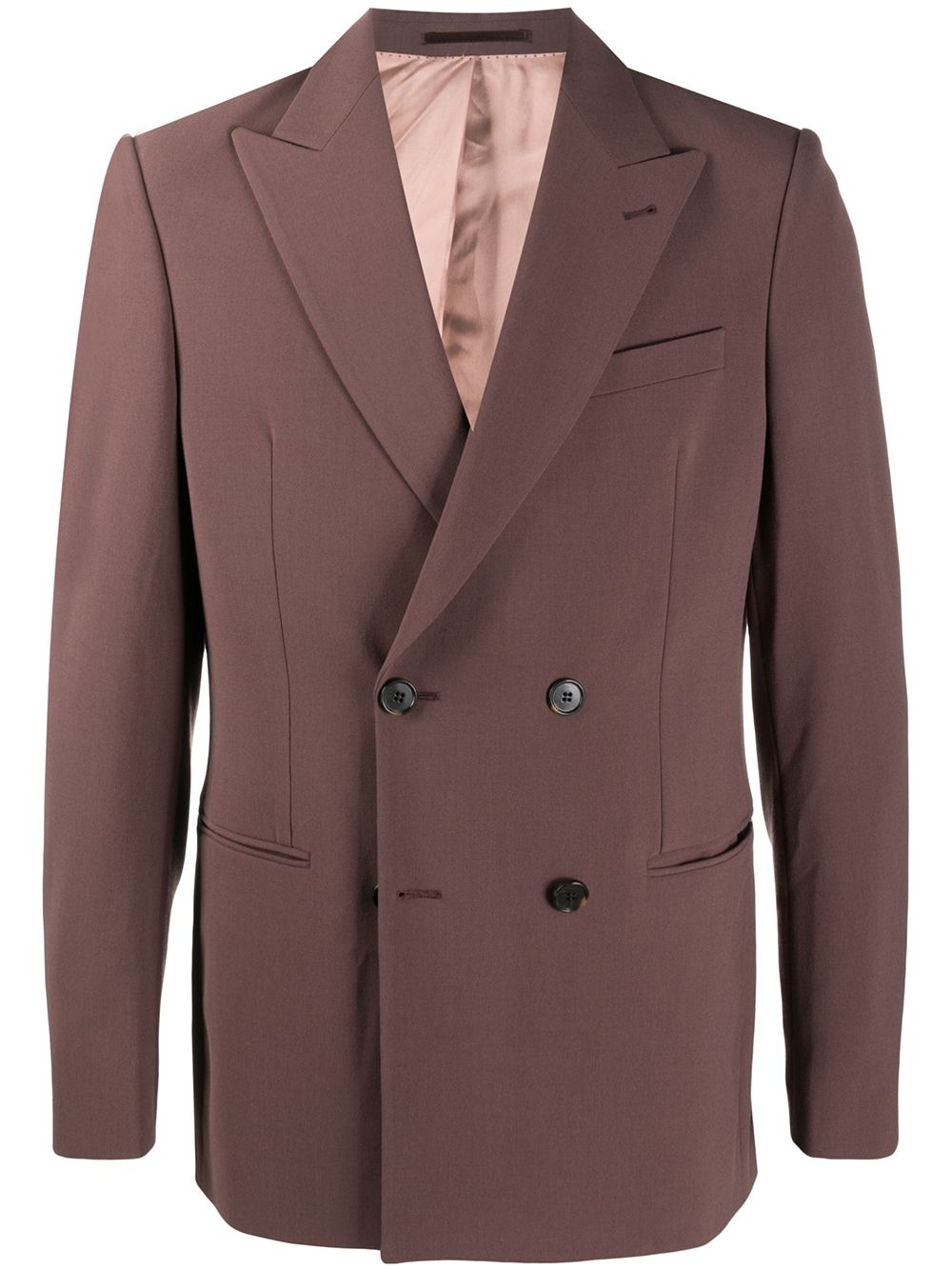 double-breasted blazer - 1