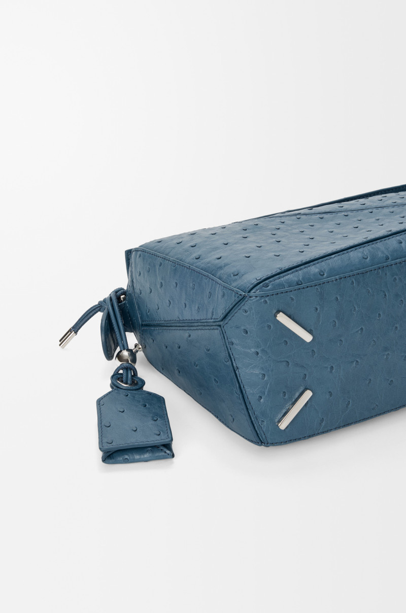 Small Featherlight Puzzle bag in ostrich 9